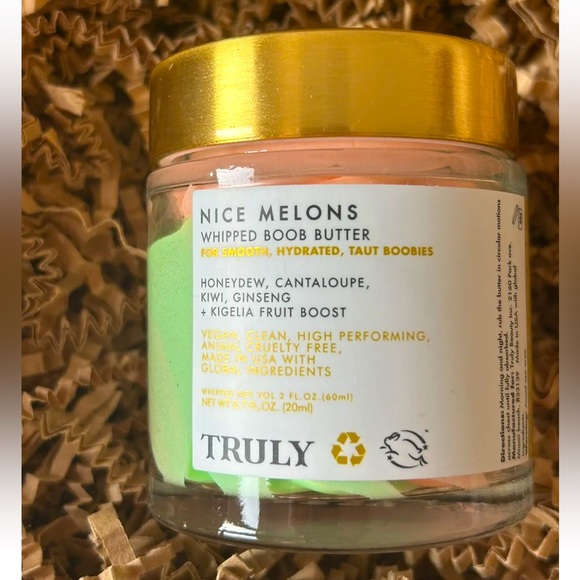 TRULY Other - TRULY Nice Melons Whipped Boob Butter .7 oz / 20mL Travel Size